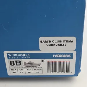 Hoka One One Women’s Running Shoes Size 8 B Grey Rincon 4 1155131-GYSK NEW thumbnail 12