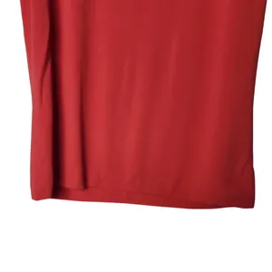 Choices Vintage Red Knit Scoop Neck Sleeveless Classic Everyday Tank Top Size XL thumbnail 3