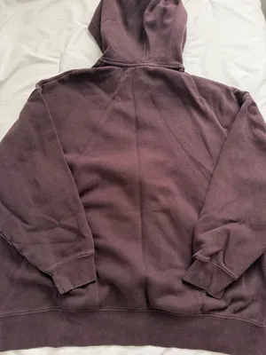 Nike Brown Zip-Up Hoodie thumbnail 3