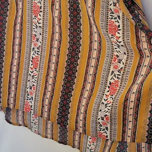 Free People flowy pattern lace accent neckline with pockets high low dre… thumbnail 5