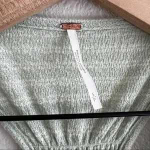 Free People Frida Embroidered Faux-Wrap Tank Small thumbnail 3