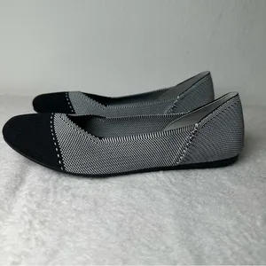 Bacia Flats Shoes Women Knit Ballet Flat Slip on Comfort Washable Dress Shoes thumbnail 2