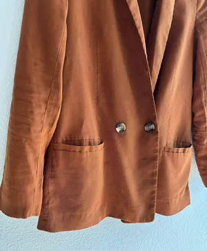 H&M Brown Blazer thumbnail 3