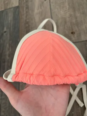 Aerie wide rib string triangle bikini top thumbnail 5