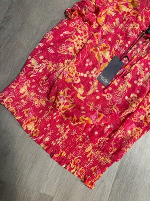 Rachael Roy floral blouse thumbnail 5