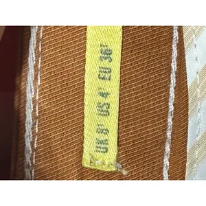 Maeve Anthropologie Burnt Orange Cropped Wide Leg Carpenter Pants Size 4 thumbnail 9