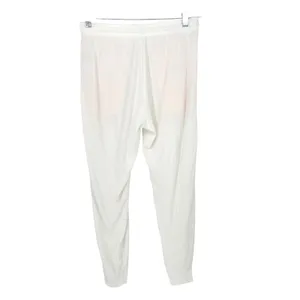 Tommy John Womens White‎ Ribbed Pajama Lounge Jogger Pants Small Cozy PJs EUC thumbnail 2