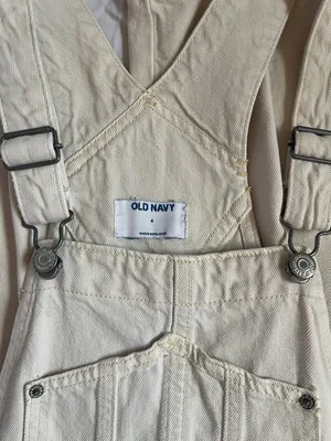 Old Navy Cream Overalls thumbnail 8
