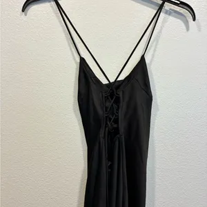 Meshki Black Backless Dress Small thumbnail 4