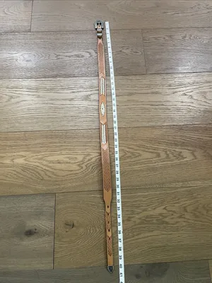 3-D Belt Company Western Leather Belt Made In USA thumbnail 6