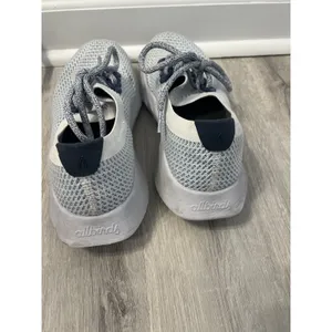 ALLBIRDS Tree Dasher Running Shoes White/Blue Women's 9‎ thumbnail 4
