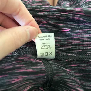 Fleo Purple Black Heathered Original OG Shorts Small Gym Workout thumbnail 3