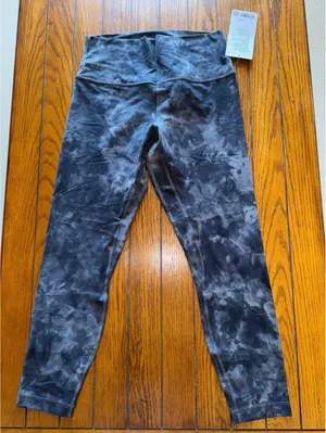 Lululemon Align High Rise 25” DDPG Diamond Dye Grey Size 10 NWT thumbnail 3