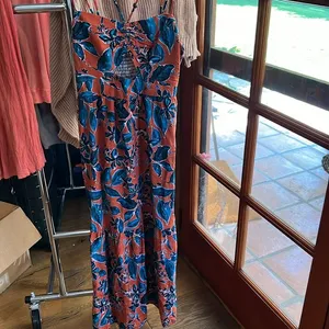 Jason‎ Wu linen sundress size medium thumbnail 2