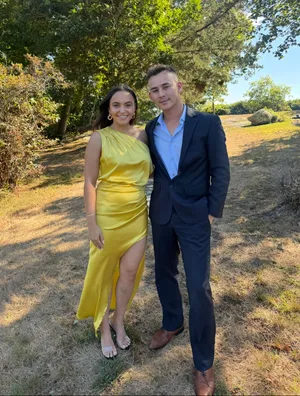 Yellow Hello Molly Formal Maxi Dress thumbnail 4