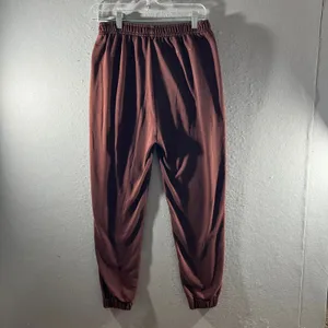 901 | Gymshark‎ Whitney Simmons Relaxed Fleece Jogger Sweatpants Brown Womens S thumbnail 2