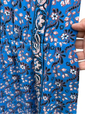 EUC J. Crew Silk Sleeveless Scarf Print Dress Size 6 thumbnail 6