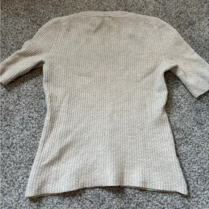 Theory Wool Short Sleeve Sweater thumbnail 4