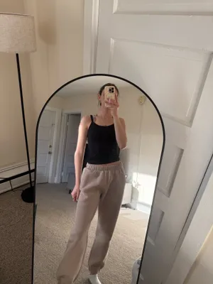 Tic Toc Tan Jogger Sweatpants thumbnail 2