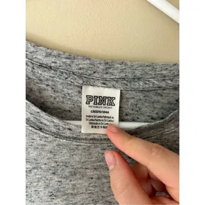 PINK bling shirt Gray Size L thumbnail 3