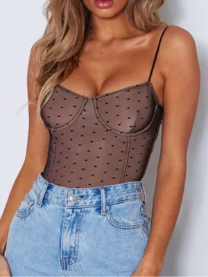 NWOT White Fox Boutique No Looking Back Bodysuit size XS thumbnail 1