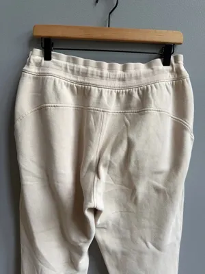 Lululemon Scuba High-Rise Jogger Fleece 28" White Opal Size 10 Off White Sweats thumbnail 8