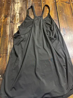 Shein black athletic dress boho hippy size large thumbnail 3