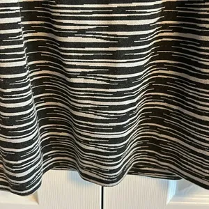 TRINA TURK Women’s Black & White Belted Zebra Stripe 3/4 Sleeve Dress Size 6 thumbnail 4