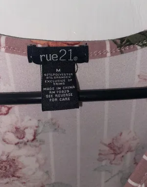 Rue 21 Floral Romper thumbnail 2