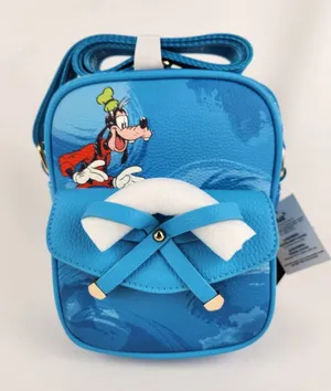 NWT WondaPop Luxe Disney Goofy Crossbody BagTravel Purse‎ Pluto Mickey thumbnail 1