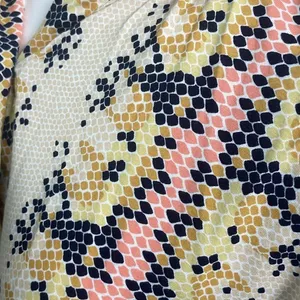 ANTHROPOLOGIE Abbe Honeycomb Buttondown Hexagonal Tops Long Sleeve Pink Size XS thumbnail 5
