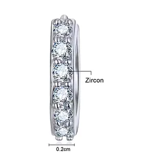Huggie Hoop Earrings |‎ 925 Sterling Silver thumbnail 16