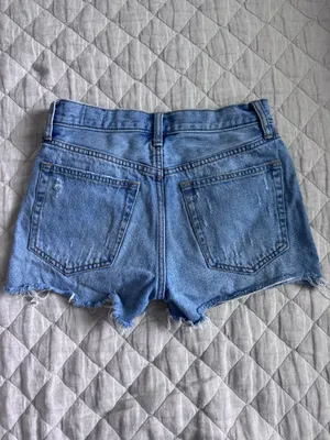 Free People Denim Shorts Cut-Off thumbnail 2