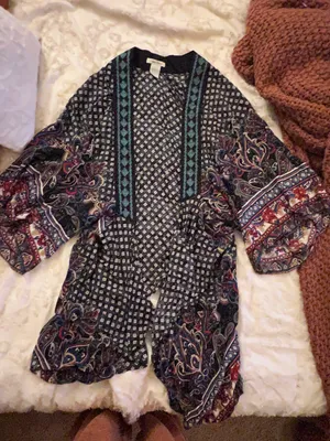 Printed Kimono Top Size L thumbnail 1
