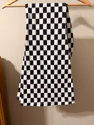 Amazon Checkered bell bottom jeans thumbnail 2