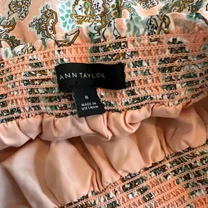 Ann Taylor Floral Midi Skirt Size Medium thumbnail 6