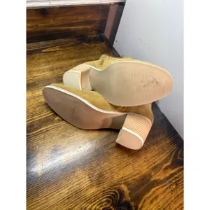 Crevo Tan‎ Heeled Ankle Boots Size 8 Tan thumbnail 6