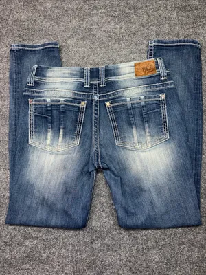 BKE Payton Ankle Skinny Mid-Rise Women's Faded Blue Jeans thumbnail 5