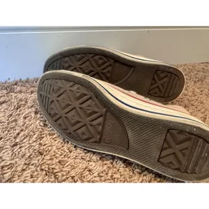 Converse Chuck Taylor All Star High Top Sneakers Women's 6.5 Beige Tan Canvas thumbnail 8