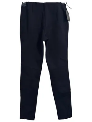 Aritzia Talula Panel Black Neoprene Scuba Ponte Skinny Seam Panel Slim Pants XS thumbnail 2