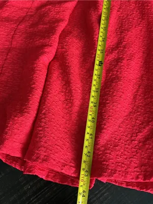 Chelsea28 Red Textured Tiered Midi Dress Size S thumbnail 7