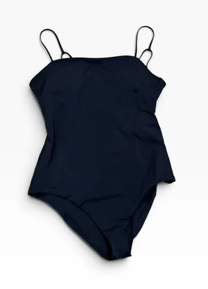 NWT Vuori Dune One Piece Swimsuit Black Size XXL thumbnail 1