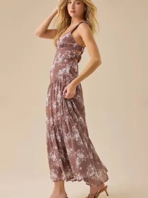 Altar'd State Lacy Floral Maxi Dress thumbnail 4