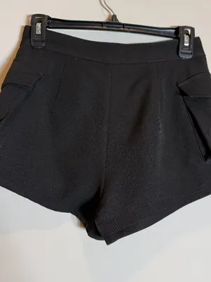 Superdown Melody Cargo Short Women's Small Black Revolve Micro Mini Going Out thumbnail 9