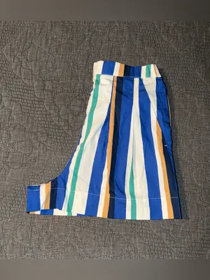 Sézane X Momonì-Nicolo Shorts-Multicolor Women’s Size-Fr-34/US XS/2 thumbnail 5