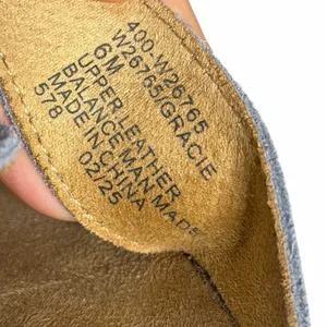 NEW White Mountain Gracie‎ Slide Light Blue Suede thumbnail 3