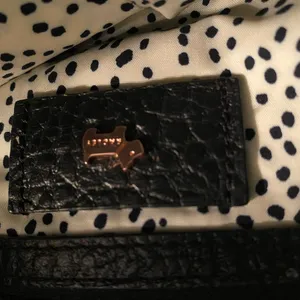 black leather bag thumbnail 5