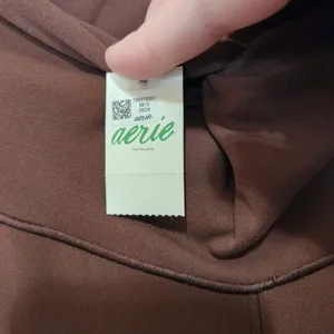 OFFLINE By Aerie High Rise Real Me XTRA Twist Leggings Canyon Sun Size Medium thumbnail 5