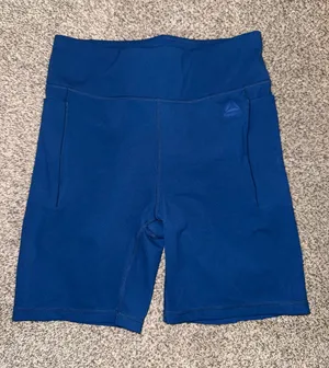 Reebok Women's Flex High Rise Compression Bike Shorts with Pockets thumbnail 1