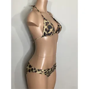New. PILYQ jungle print bikini. Small. Retails $149 thumbnail 6